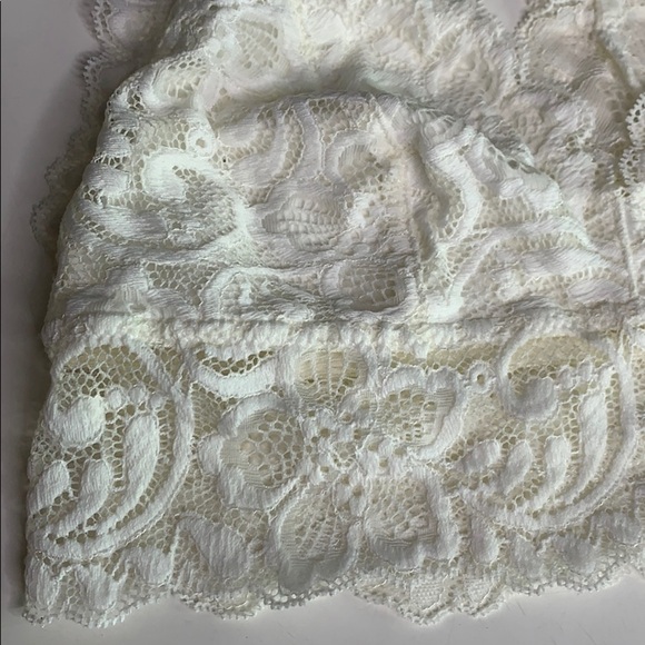 Forever 21 lace racer back stretch bralette medium women’s - Picture 2 of 5